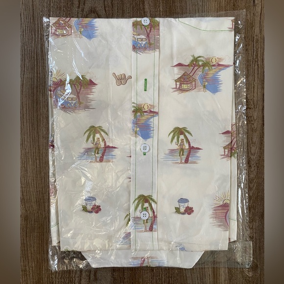 Dutch Bros Paradise Button Up Shirt - Picture 3 of 3